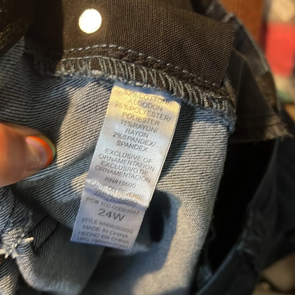 🛑 1 hour sale. NWT. Democracy, Anthropologie “ab solution” Indigo blue jeans - Picture 9 of 13